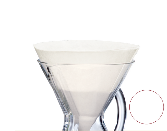 Chemex Unfolded Circle Filters