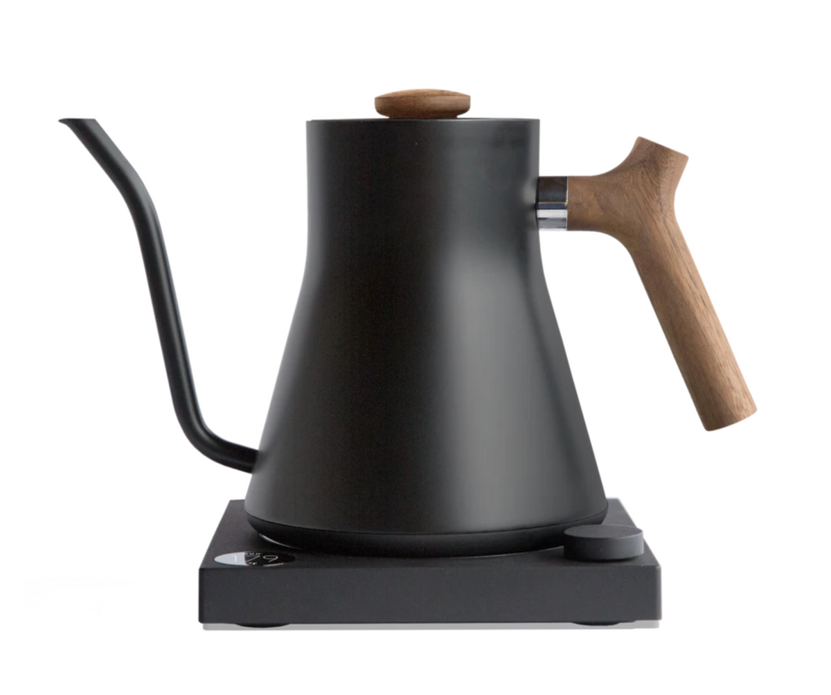 Fellow Stagg EKG Pro Electric Kettle - Matte Black + Walnut
